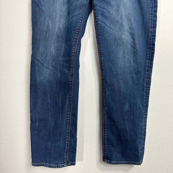 Marc Ecko Cut & Sew Mens Denim Bootcut Jeans Distressed Size 36 x 30 - Picture 5 of 7